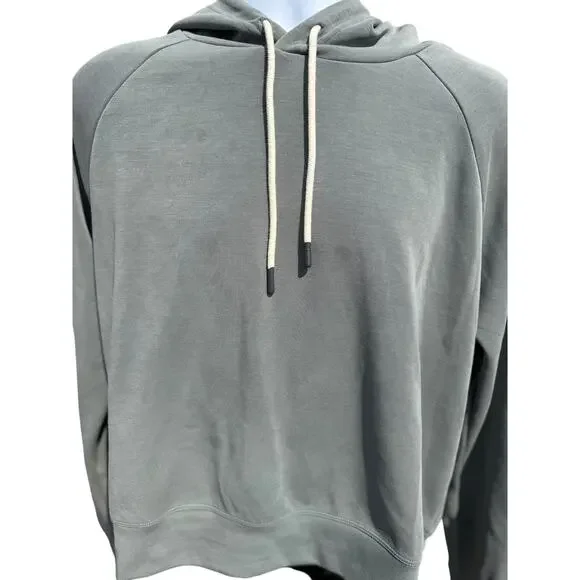 Fundamental Coast  Pullover Hoodie Mens Size Large Gray Pullover solid light - Picture 2 of 4